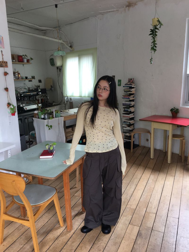 Quarter Pigment Cargo Pants (3color)