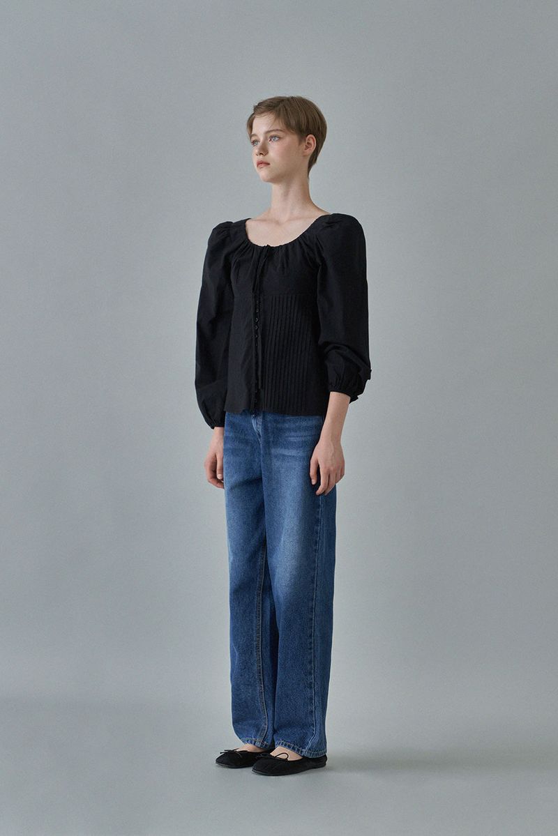 Montana long blouse_black
