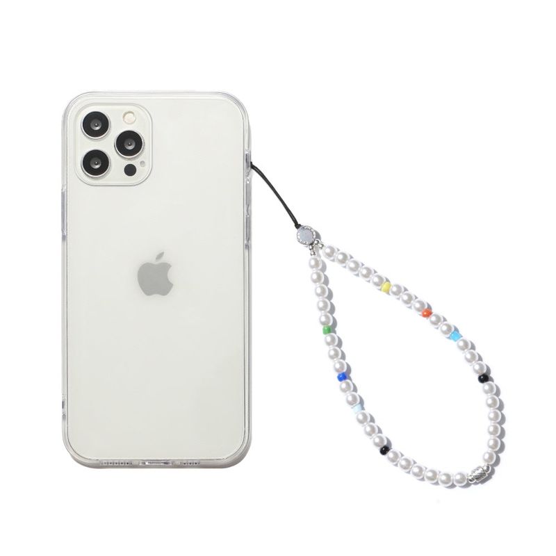 RAINBOW PEARL PHONE STRAP