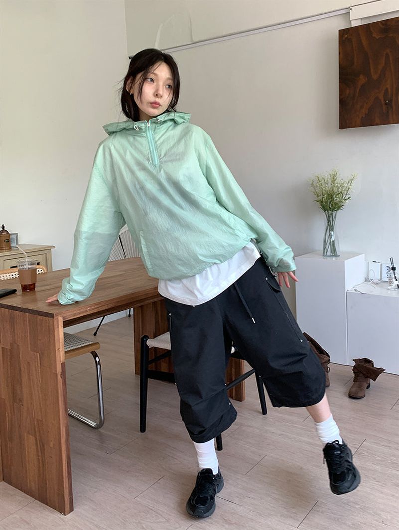 SHELL ANORAK WIND BREAKER (2C)