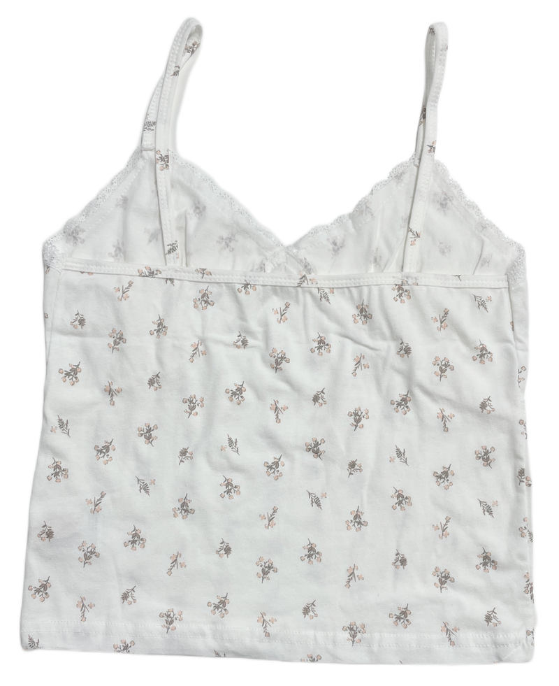 Romantic lace flower sleeveless