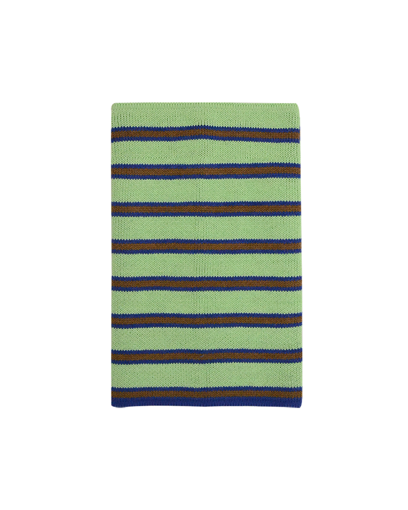 TIE-UP STRIPE BEANIE (MELON)