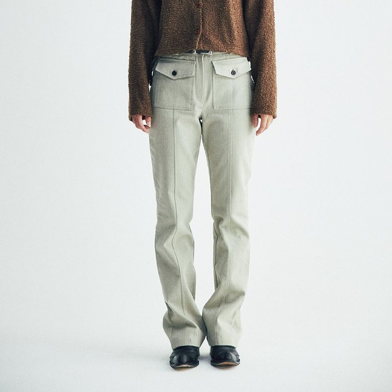 KOOKEESEE(クキシ)の「Pocket Slub Pants (Light beige)(Pants)」