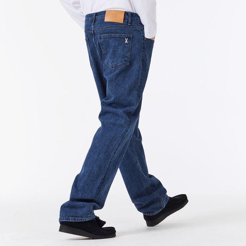 Signature Stud Regular Fit Denim Pants Dark Indigo