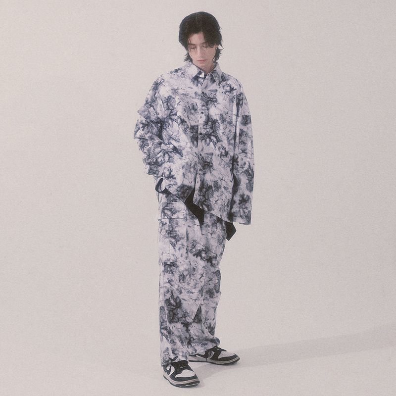 tie-dye shirt_white