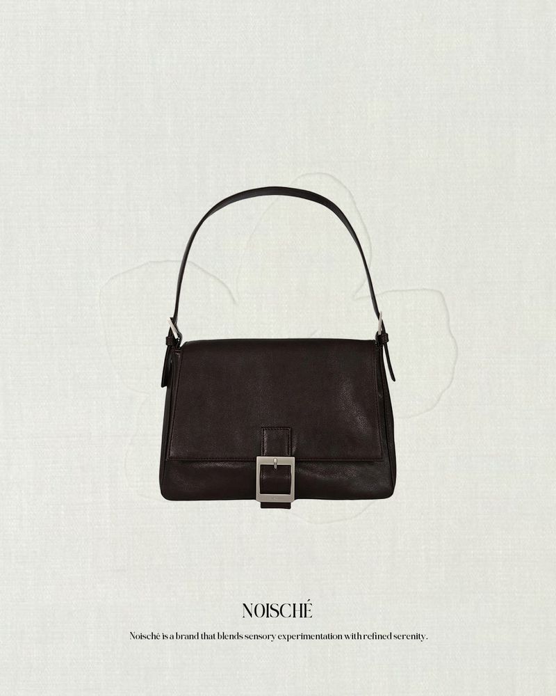 MADE_Clasp Bag/ DARK BROWN