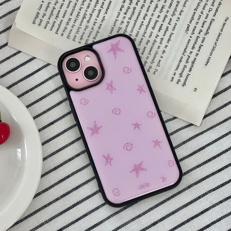 PINK Star Candy EPOXY CASE