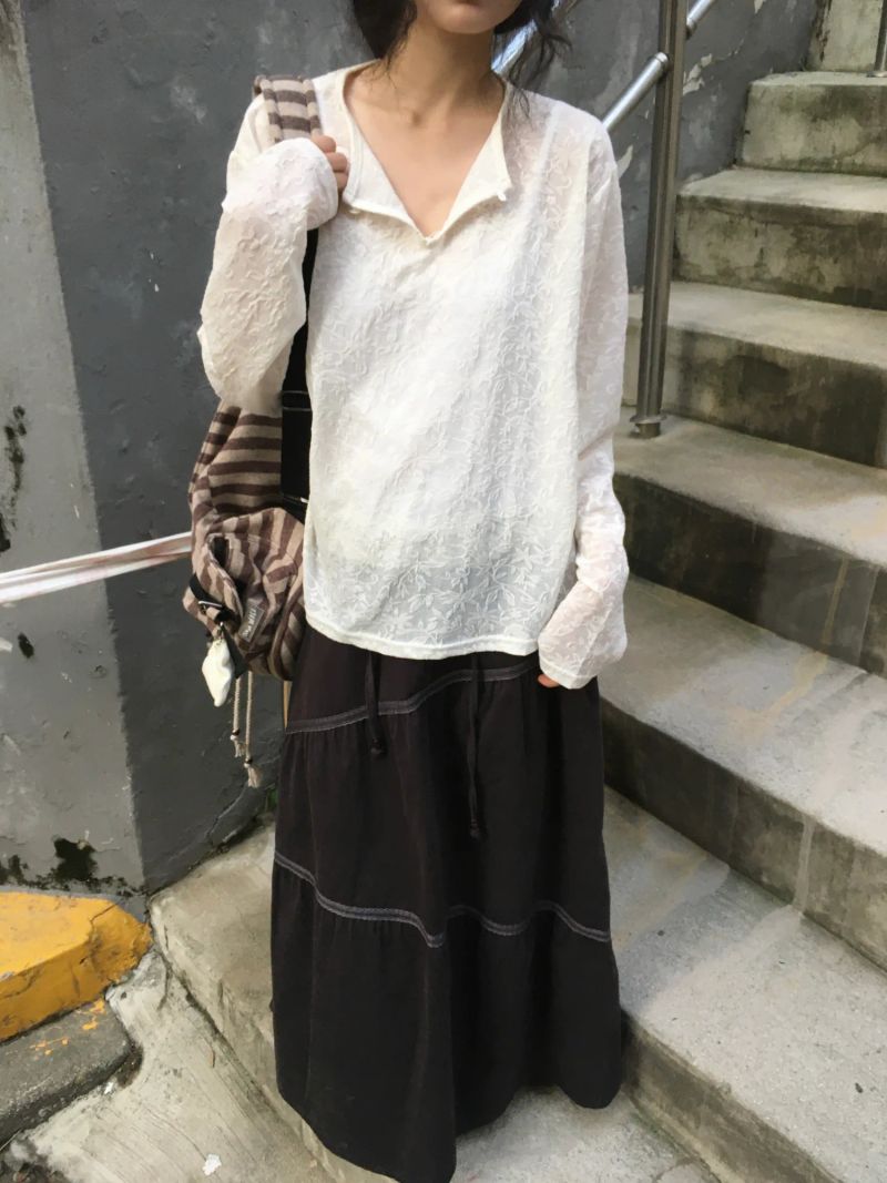 Flower Long Sleeve T-Shirt