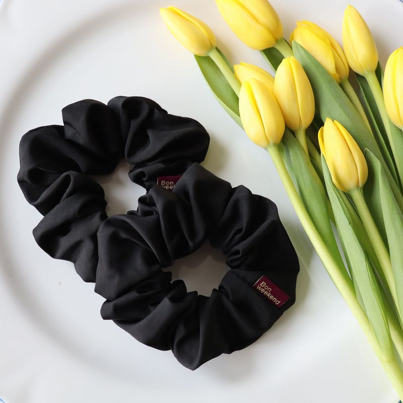 Eco-Friendly Ocean Light Scrunchie