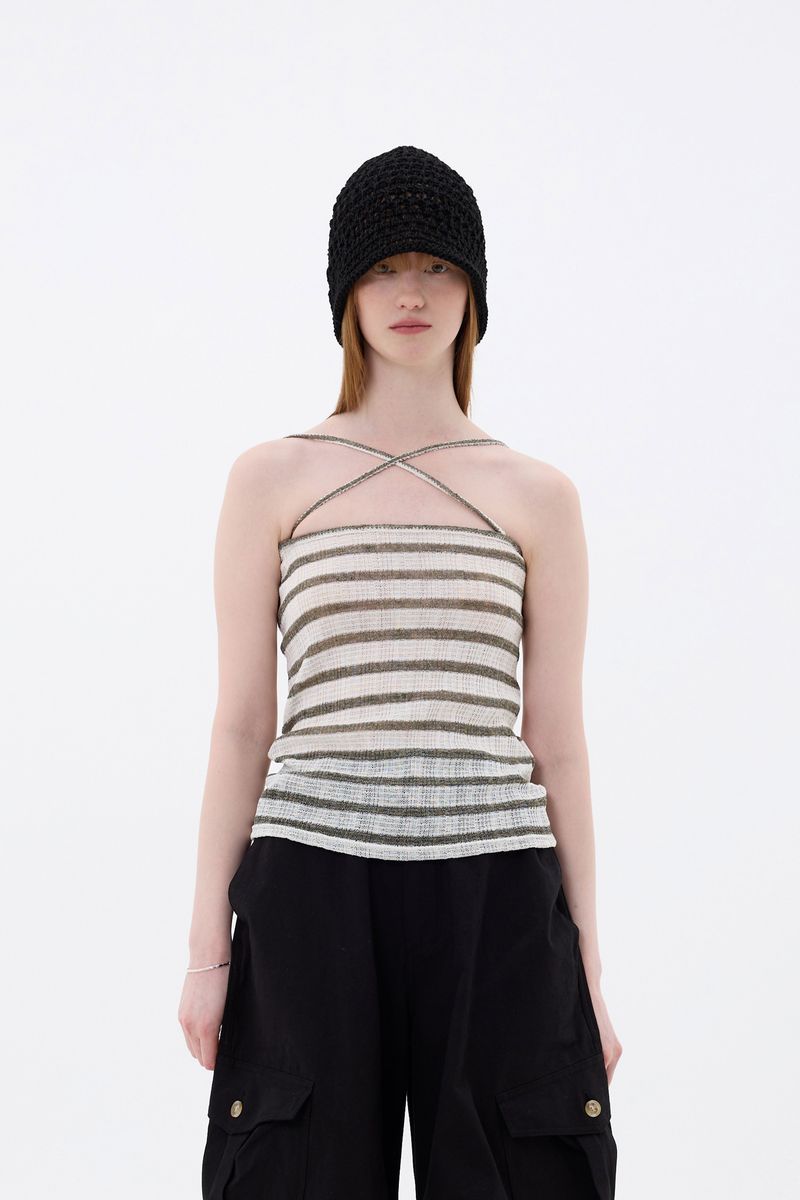 FESTA HALTER NECK TUBE TOP
