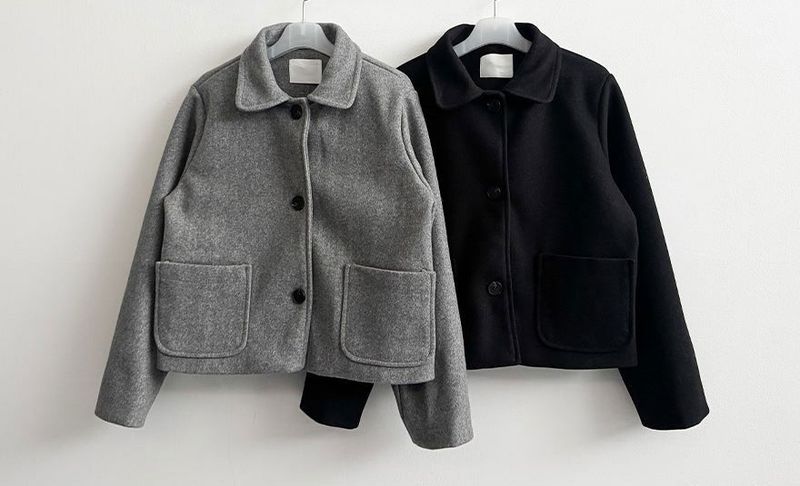 Rein pocket short coat jacket
