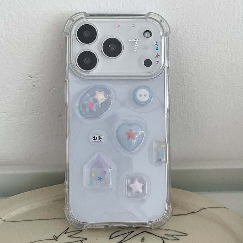[made]creamy star ver resin phone case 