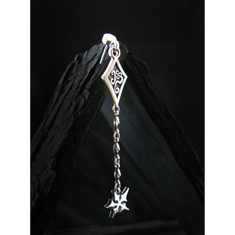 BT dia-Z silver earring
