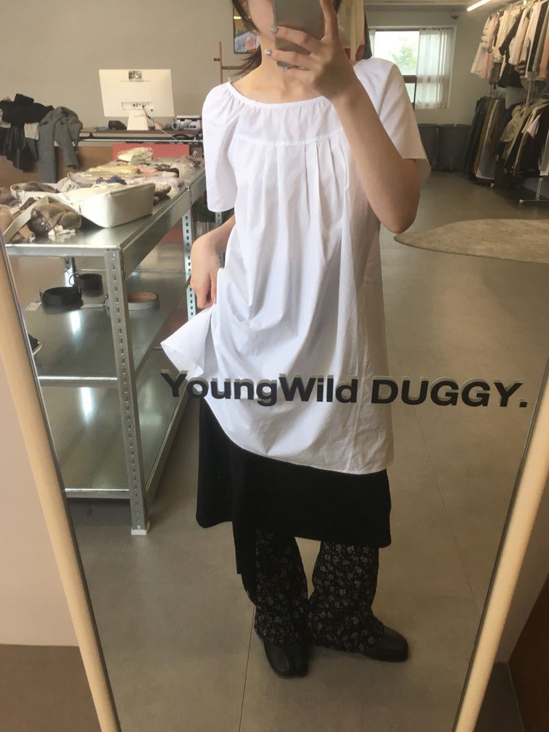 Linne pintuck dress (3color)