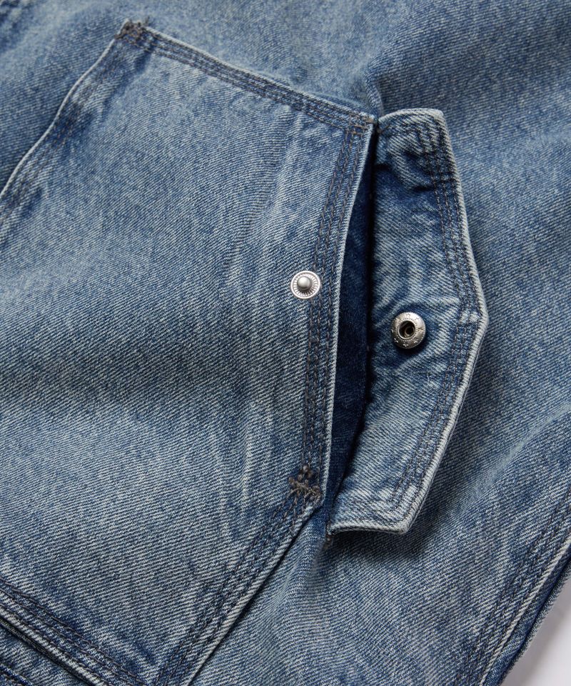 Denim Zip Vest