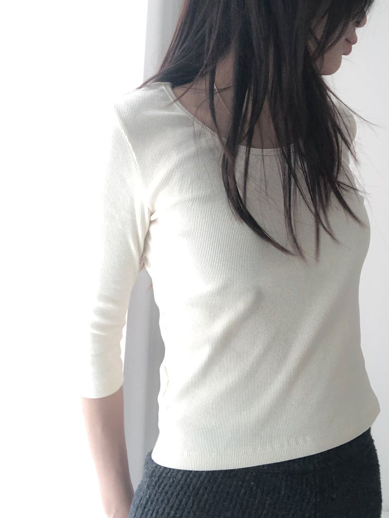 three-quarter tee (4c)