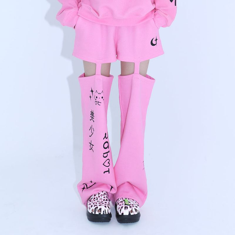 CLUT STUDIO（クラットスタジオ）の「0 7 cut out emoji pants - PINK（Pants）」