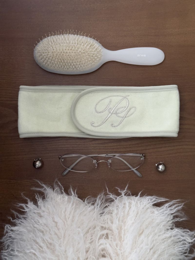 [prts made] Pajama Society Double Headband (Tumble-Washed Terry)