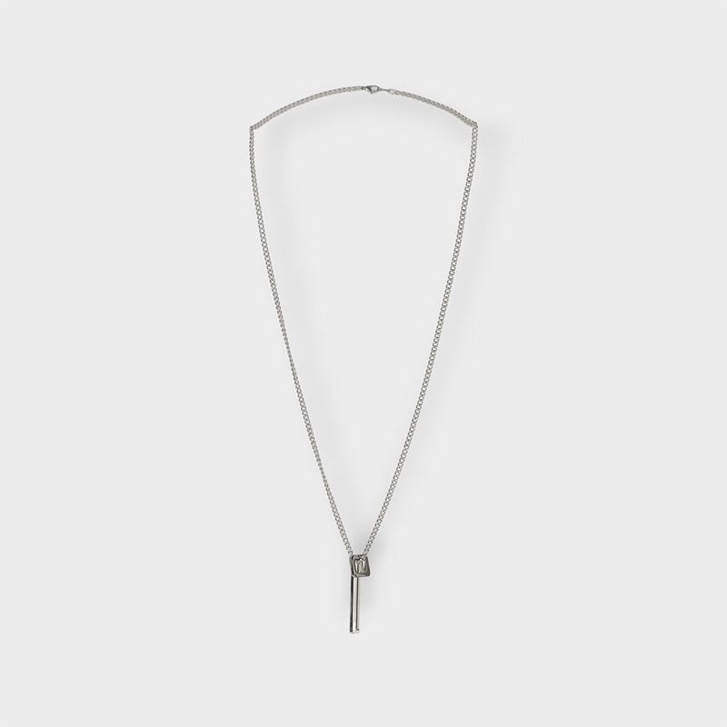 Double Square Necklace