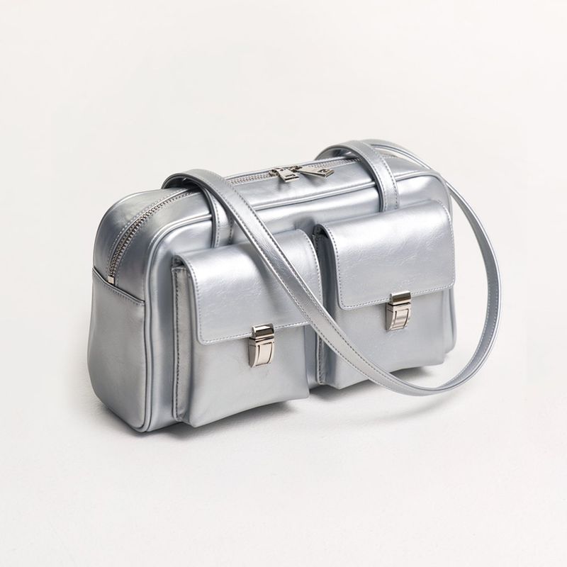 TwinLock Bag Silver