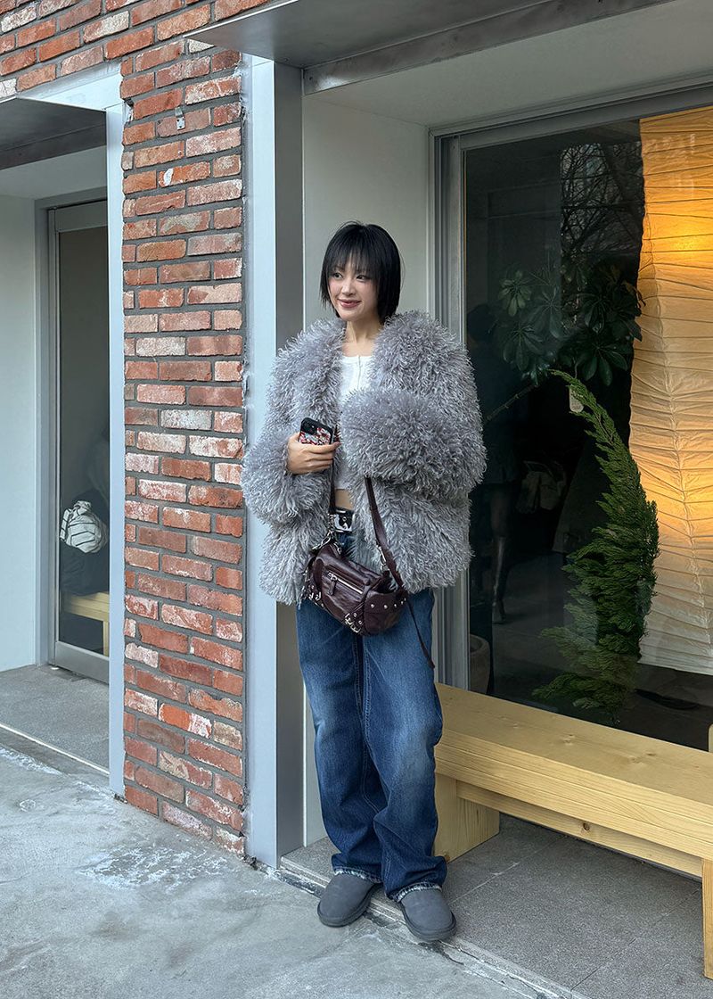 LOW BRUSH STRAIGHT DENIM
