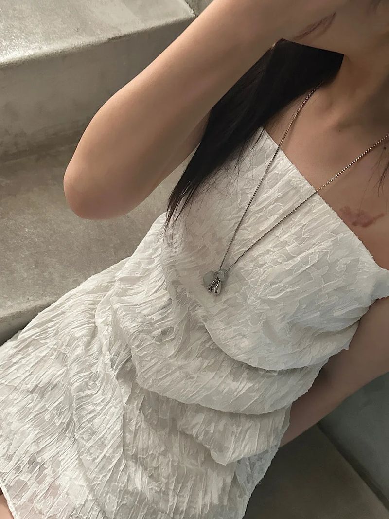 Silky Soda Drop Necklace