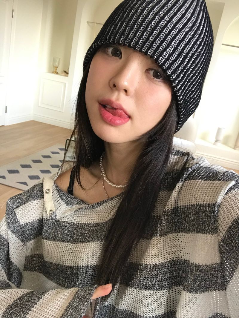 Dot stripe T