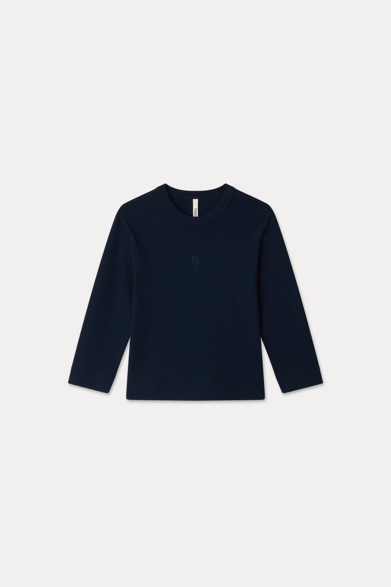 Loventina（ラヴェンティナ）の「SILKET BIO 3/4 TOP_NAVY（Tops）」