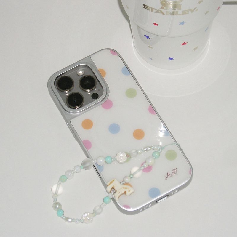 maydaymoonday(メイデイムーンデイ)の「Soft Dots Bumper Case(Smartphone Accessories)」