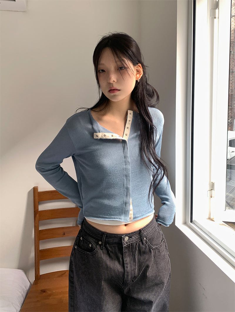 KOSI MODAL SNAP CARDIGAN (5C)