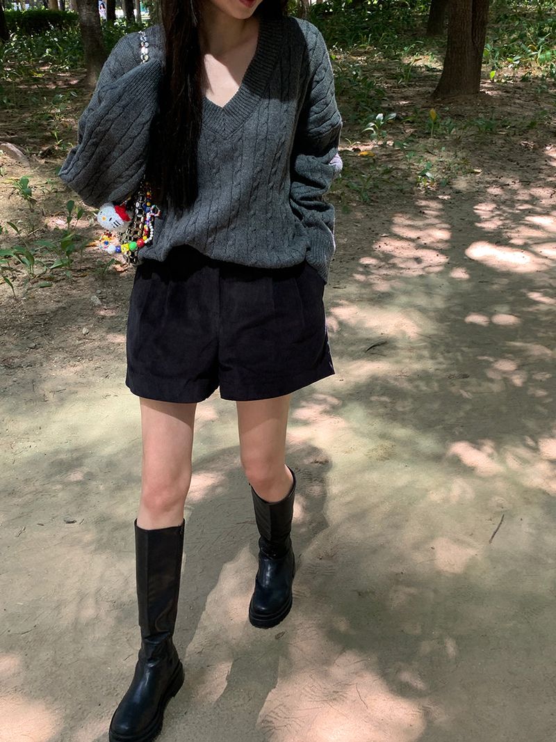[MADE] Ethol twisted V-knit