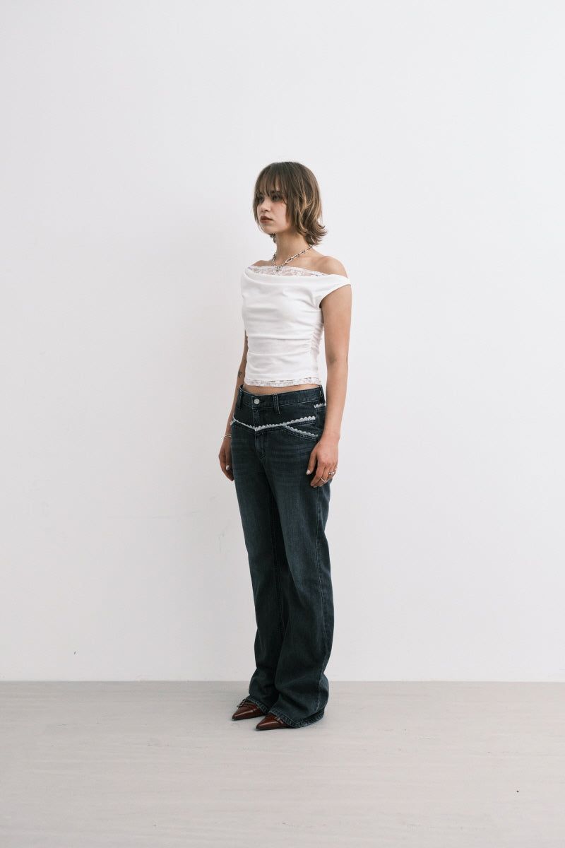 lace bt pants (black)