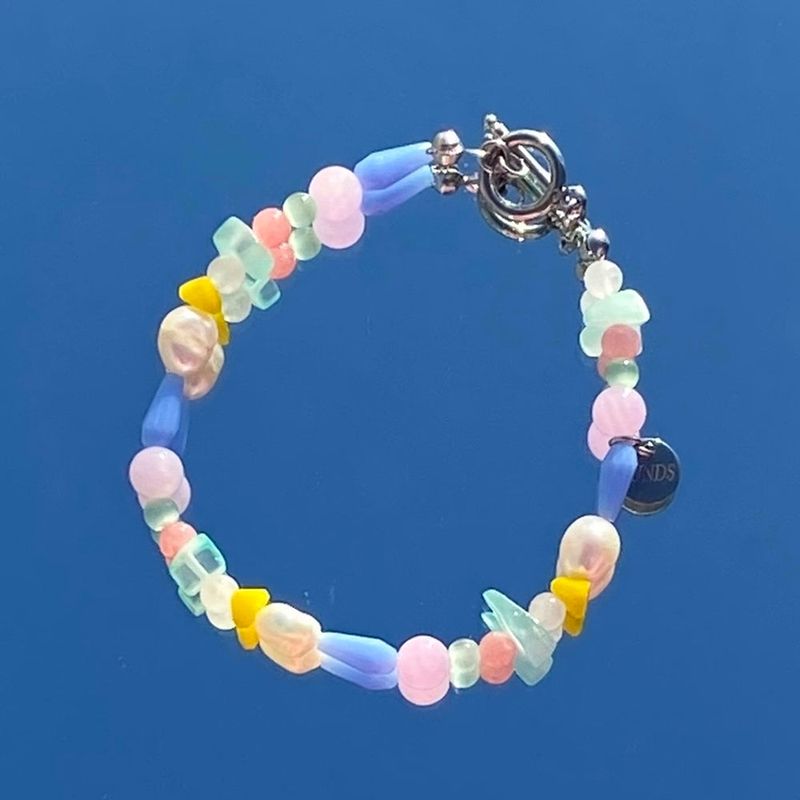 RUNDS(ランド)の「pastel gemstone bracelet(Accessories)」