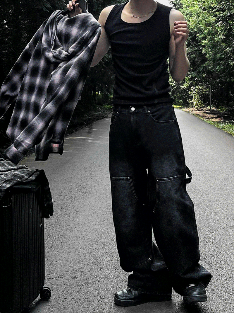 24FW New Carpenter Damage Pants