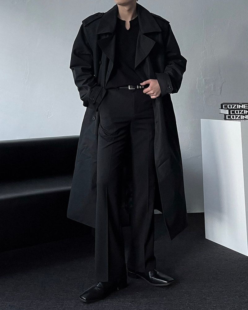 MG Semi Wide Bootcut Slacks (2 colors)