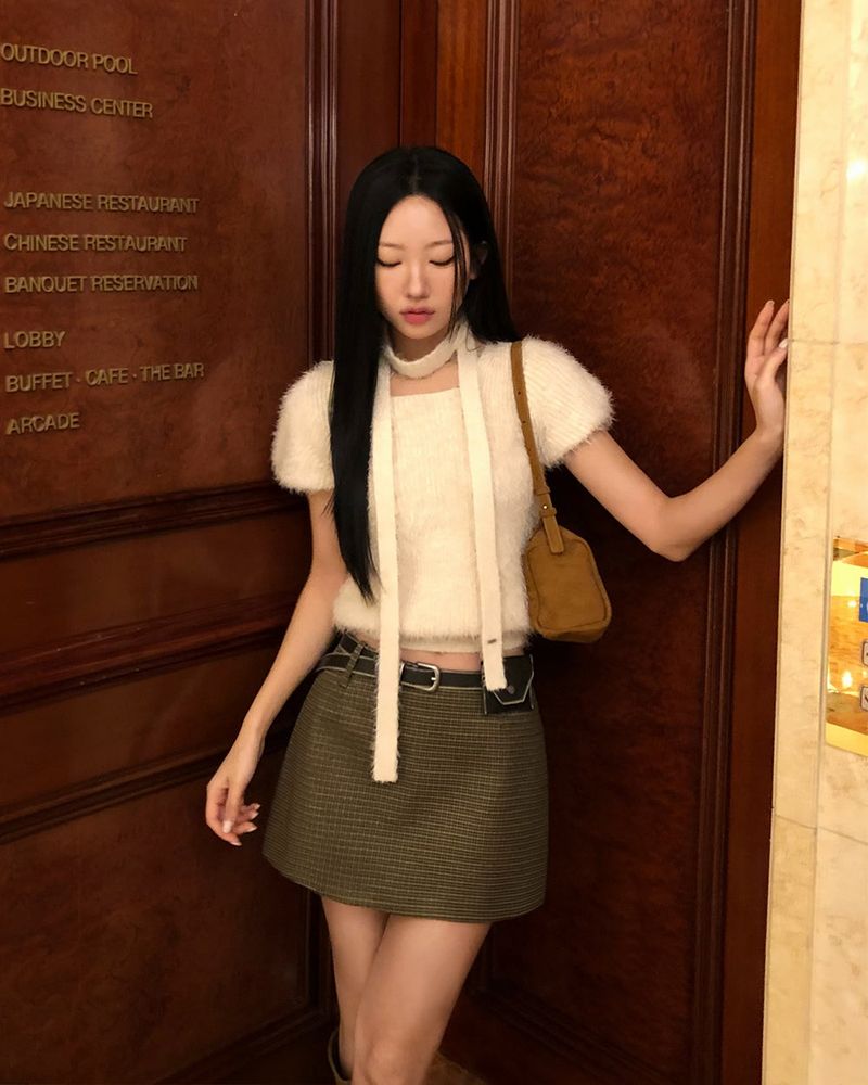 [ORIGINAL] Lynch Low Checkered Skirt