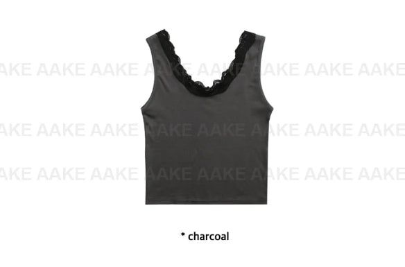 FINE LACE SLEEVELESS