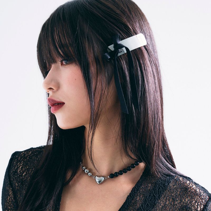 SENTIMENTS（サンティマン）の「NO.441 [SILVER] RIBBON KONT XS HAIR PIN（Hair Accessories）」