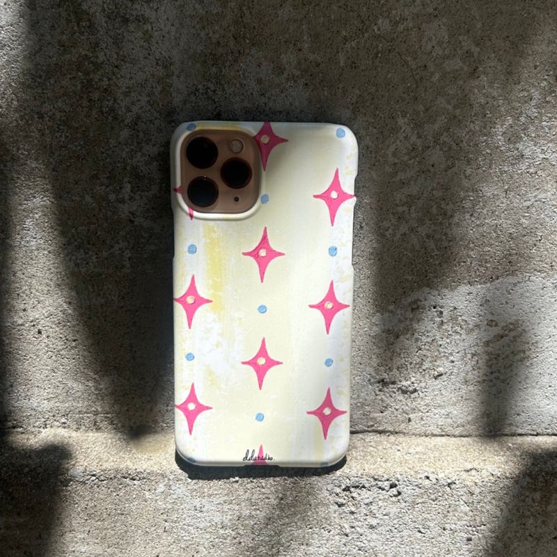 ddutudio（トゥトゥディオ）の「[ ピンクツウィンクル ]ハードケース（スマホグッズ/小物）」