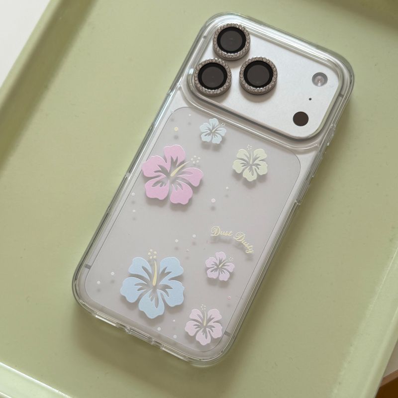 hibiscus jellhard case (pastel mix)