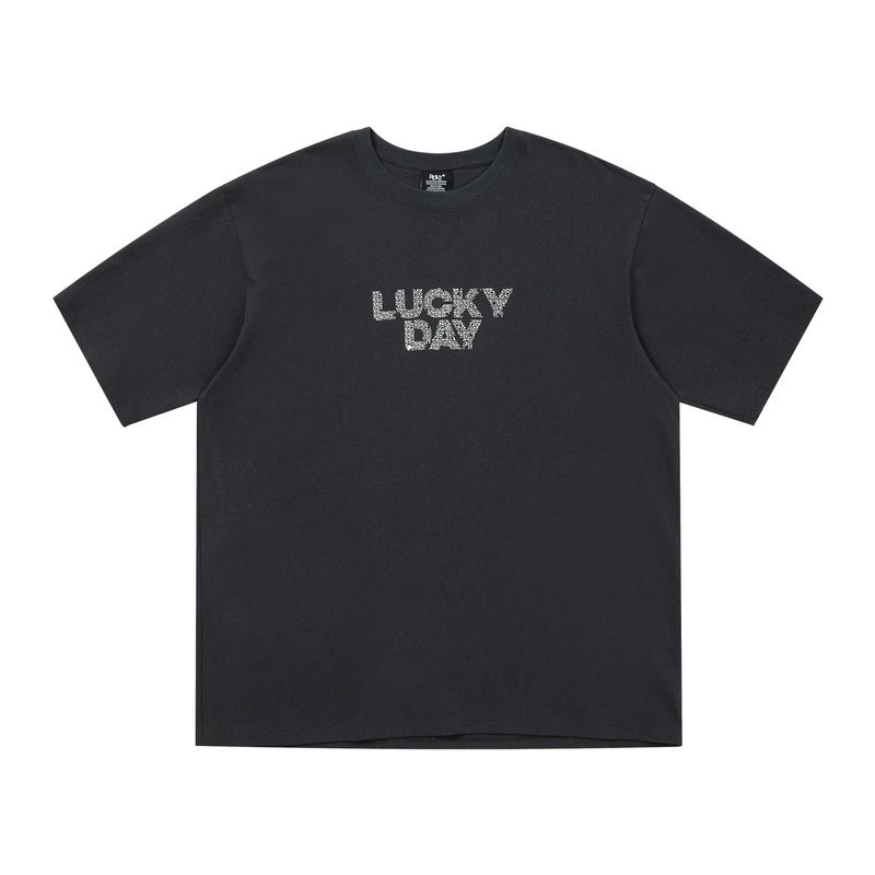 RDVZ（ランデブー）の「ラッキーデイクローバーT　チャコール（トップス）」