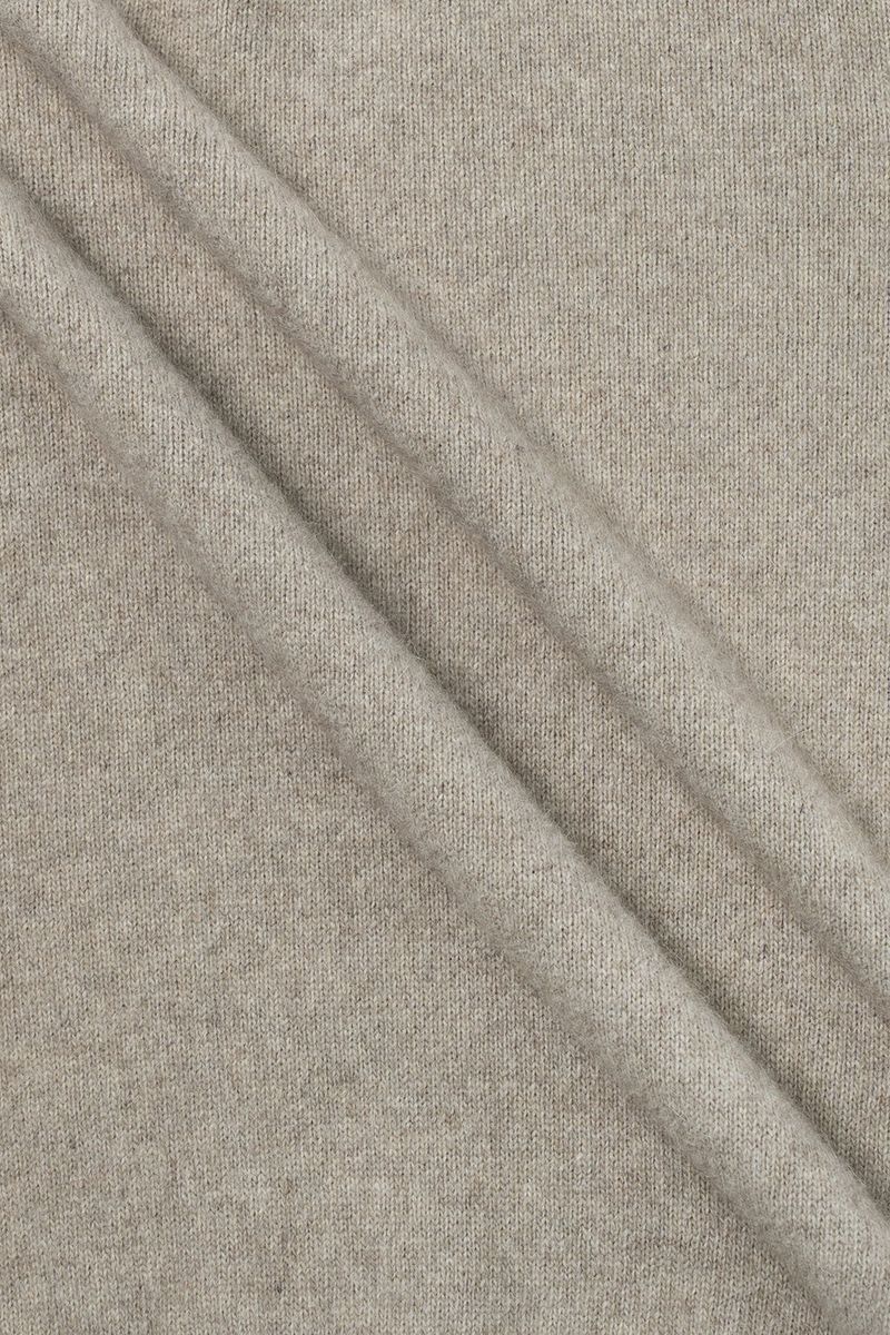 Cuddle raccoon knit_mocha