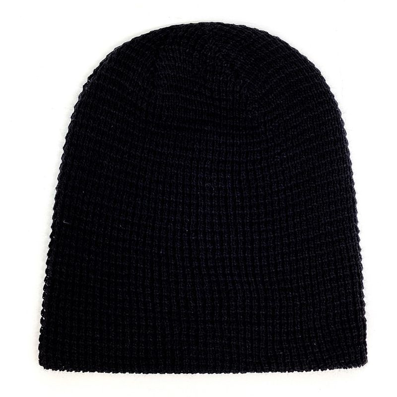 Heart Summer Knit Beanie [Black]