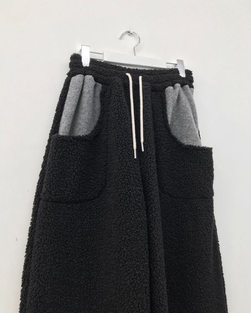 Dumple Peach Fleece Pants (3color)