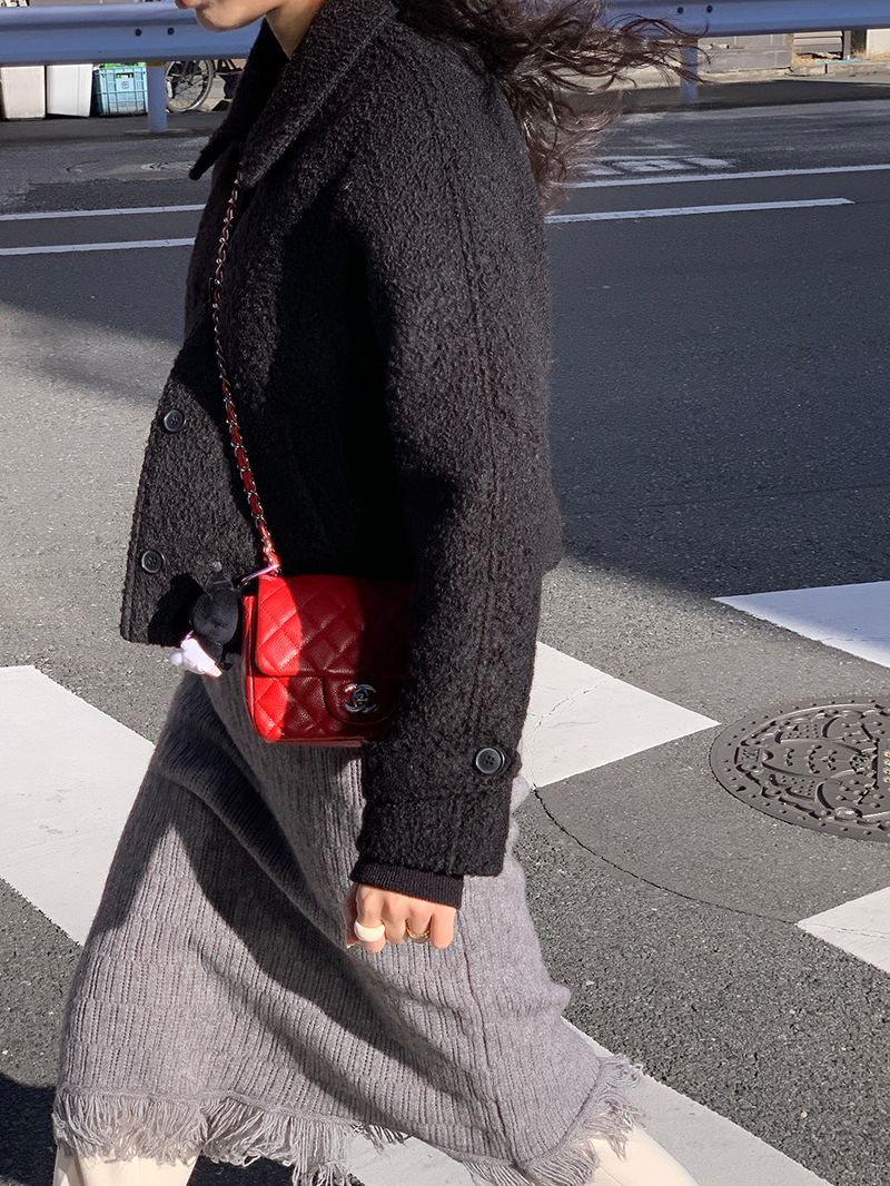 [MADE] [Wool Napping] Winter Warm Long Bootcut Slacks
