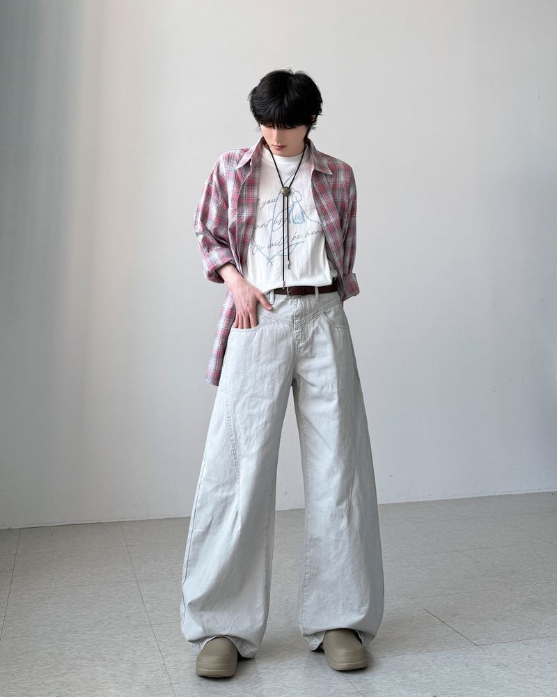 Labon Gray Balloon Pants