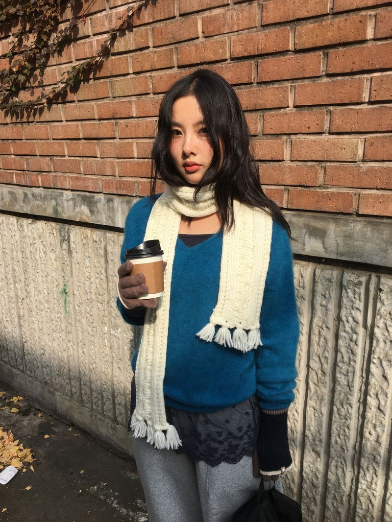 Grunge Wool Muffler (3color)