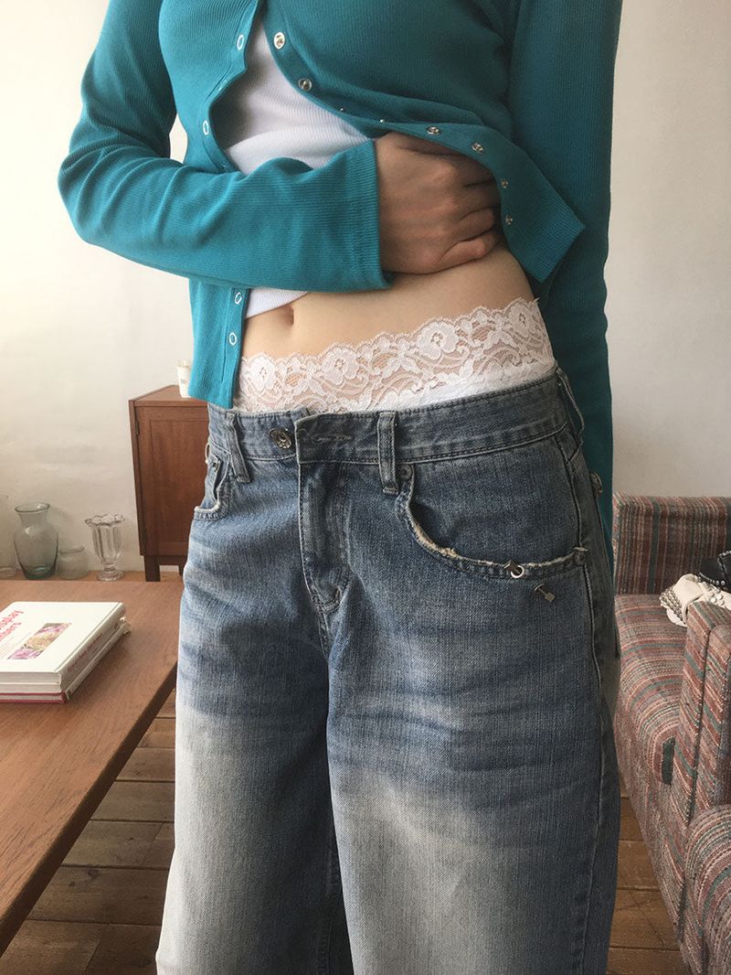 SAGGING LACE SHORTS (6color)