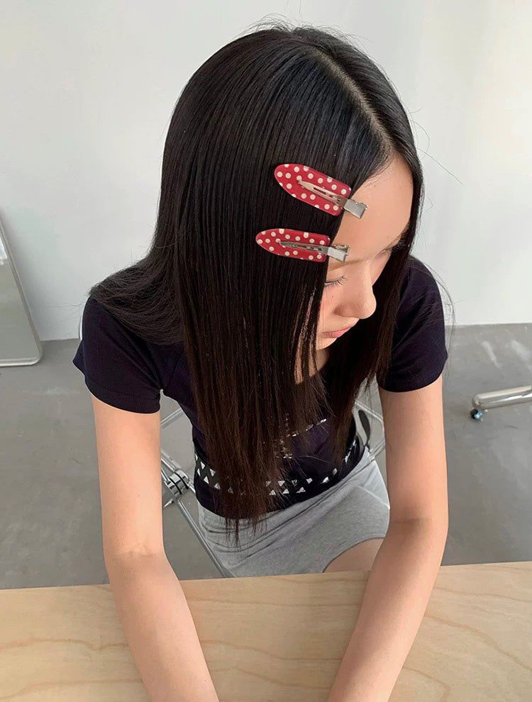 House of haus（ハウス オブ ハウス）の「Dot make-up hair-pin(1pcs)（Hair Accessories）」