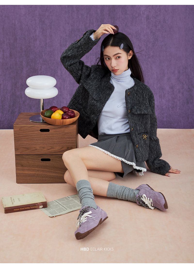 HBD "Little Puff" Thin-Soled Casual Shoes